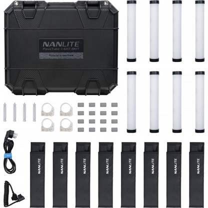 Nanlite PavoTube II 6XR LED Tube Light with CRMX 8-Kit
