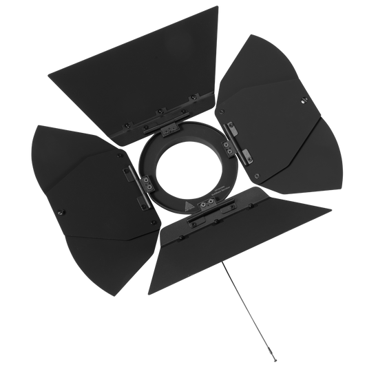 Barndoors for QuikBeam
8-Way rotational barndoors with integrated SafetyLink