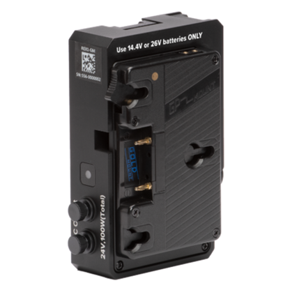 ASTERA - REX1-GM - RuntimeExtender Battery Plate (Gold Mount)