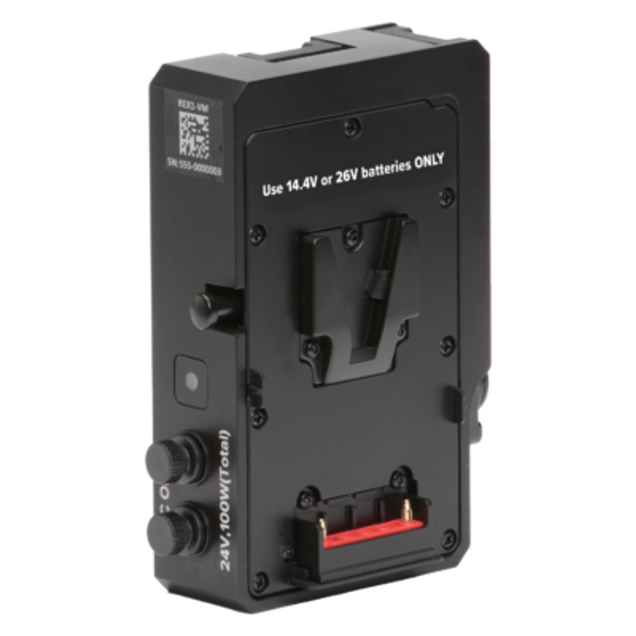 ASTERA - REX1-VM - RuntimeExtender Battery Plate (V-Mount)
