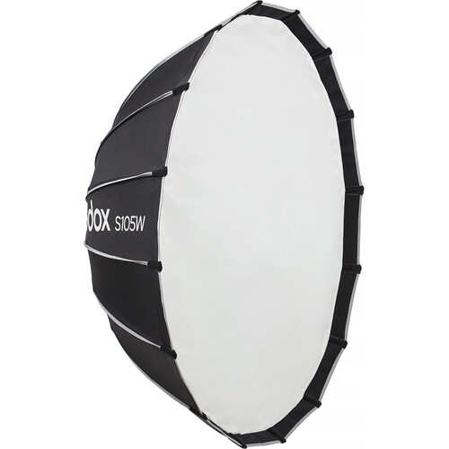 Godox Bowens Mount Umbrella-Style Easy Lock Softbox (Black/White, 41.3")