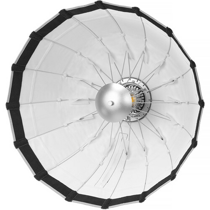 Godox Bowens Mount Umbrella-Style Easy Lock Softbox (Black/White, 25.6")