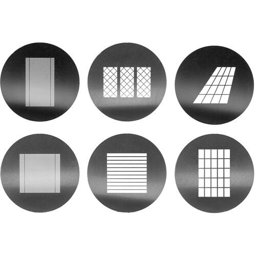 Godox SA-09-004 Gobo Set IV (10 Patterns) for S30 / S60 / DL5