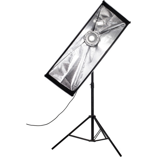 Nanlite Asymmetrical Stripbank Softbox with Bowens Mount (18x43in)