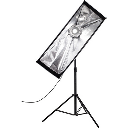 Nanlite Asymmetrical Stripbank Softbox with Bowens Mount (18x43in)