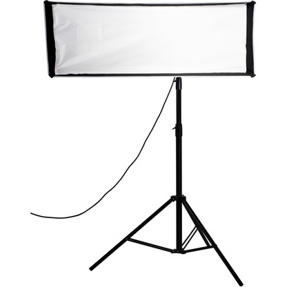 Nanlite Asymmetrical Stripbank Softbox with Bowens Mount (18x43in)