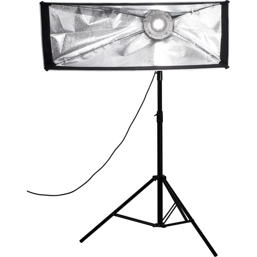 Nanlite Asymmetrical Stripbank Softbox with Bowens Mount (18x43in)