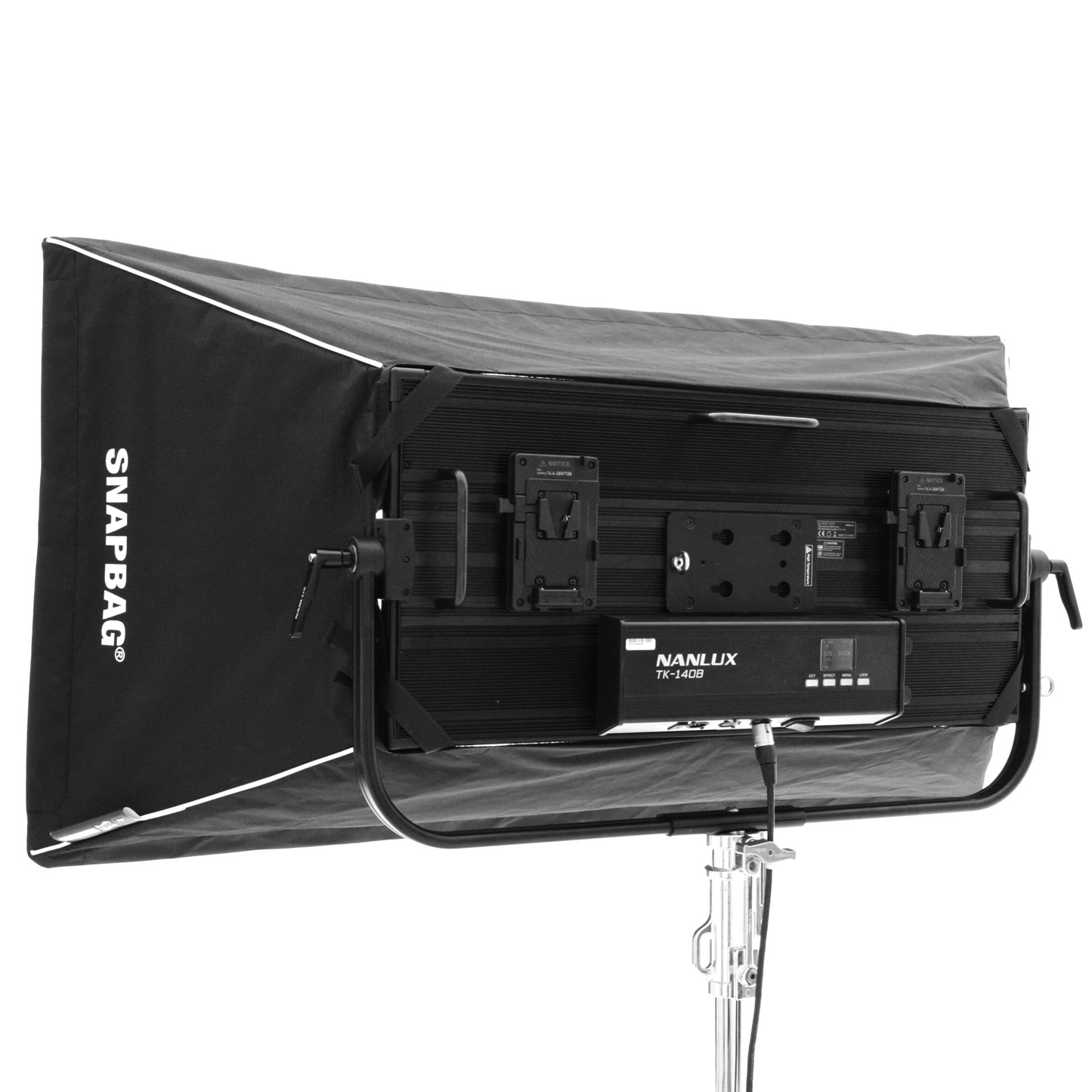 SNAPBAG® For NANLUX 1X2 TK-200 includes: Lite Grid Diffusion w/ Storage Bag