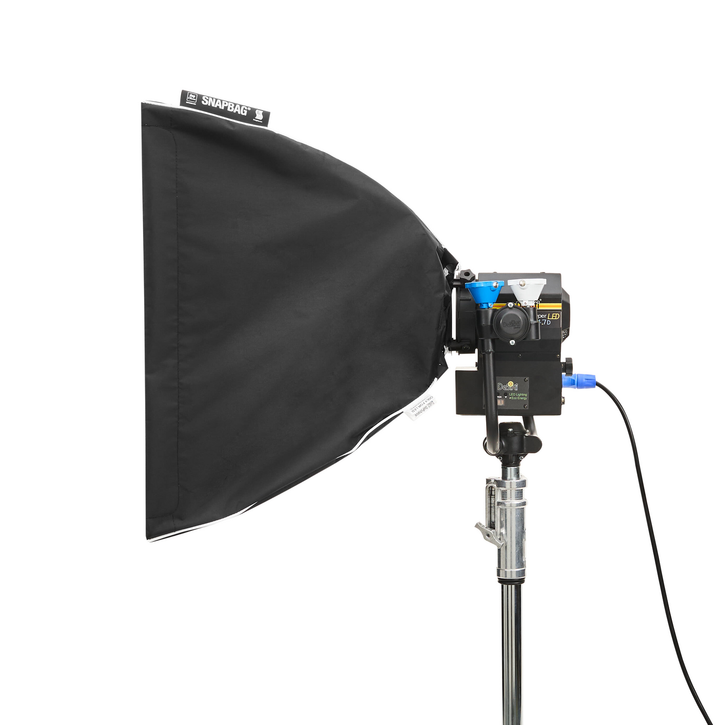 SNAPBAG® Universal SMALL for Barndoor 5 to 7 inch includes: Half Grid Diffusion w/ Storage Bag