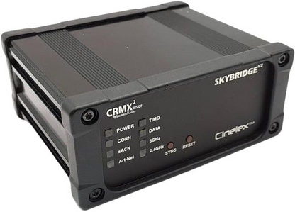 Cinelex Wi-Fi Art-Net to Wireless DMX Compact Converter Transmitter – all new feature set. ArtNet, sACN and DMX protocols. User settable SSID & Password. USB-C Power