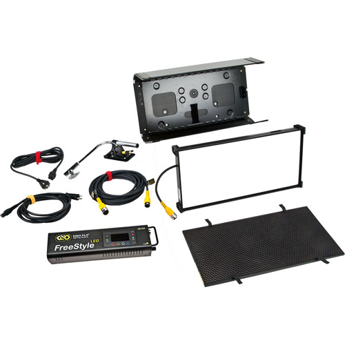 Kino Flo - SYS-F21U - FreeStyle 21 LED DMX System, Univ (Includes FreeStyle 21 LED Fixture, Louver 90°, FreeStyle 152 LED