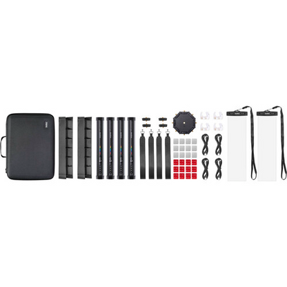 Godox TL30 RGB Tube Light 4-Light Kit