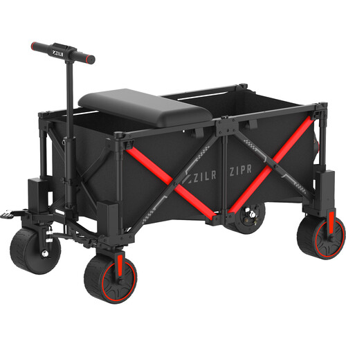 ZILR ZIPR 2WD Electric KIT Cart | Motorized Film Equipment Cart for Camera & Production Crews