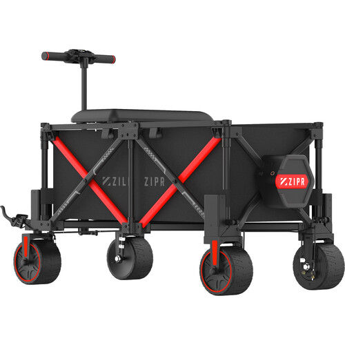 ZILR ZIPR 2WD Electric KIT Cart | Motorized Film Equipment Cart for Camera & Production Crews
