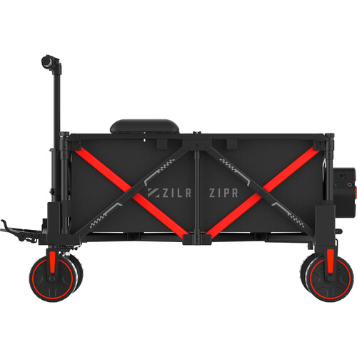 ZILR ZIPR 2WD Electric KIT Cart | Motorized Film Equipment Cart for Camera & Production Crews