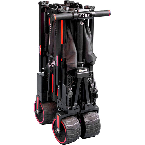 ZILR ZIPR 2WD Electric KIT Cart | Motorized Film Equipment Cart for Camera & Production Crews