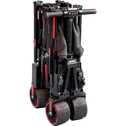 ZILR ZIPR 2WD Electric KIT Cart | Motorized Film Equipment Cart for Camera & Production Crews