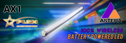 ASTERA - AX1-SET-US *SET* - AX1 Pixel Tube RGB LED Tube Light (3.4', 8-Light Kit)