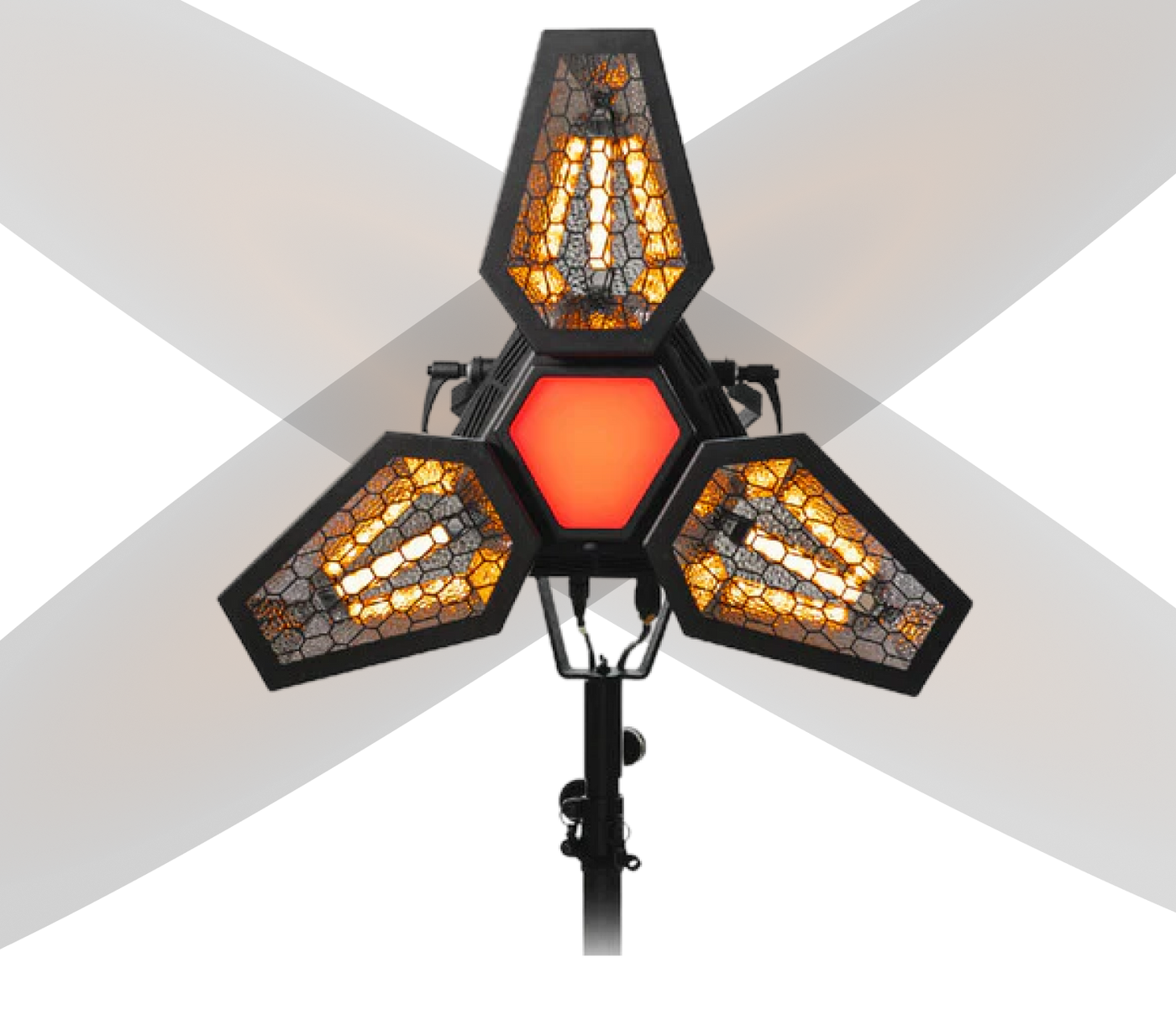 Portman Lights Mantis RGBW LED Decorative Stage Light