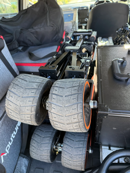 ZILR ZIPR 2WD Electric KIT Cart | Motorized Film Equipment Cart for Camera & Production Crews