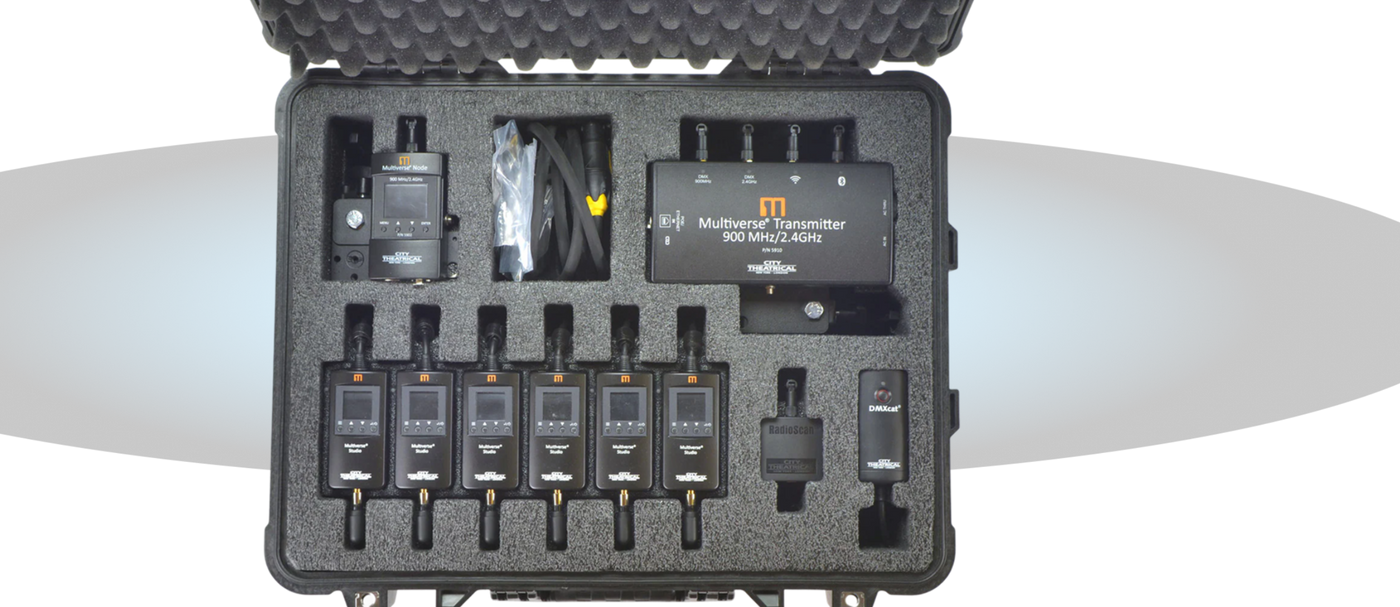 City Theatrical 5938 Multiverse Studio Kit - 900MHz/2.4GHz